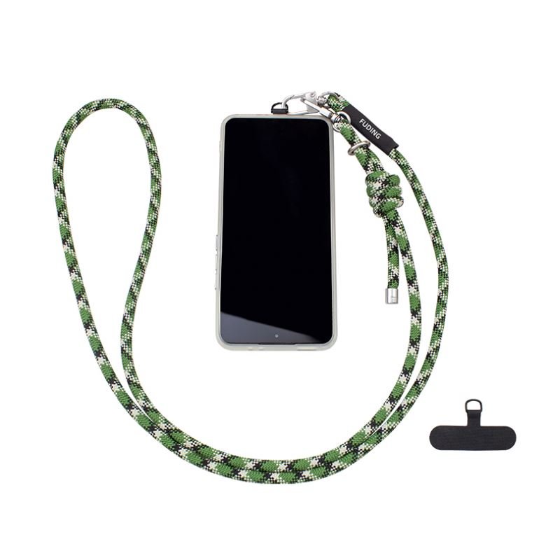 New Flat Leather Mobile Phone Hanging Rope,Crossbody Cell Phone Strap Short Custom Braided Wrist Straps/