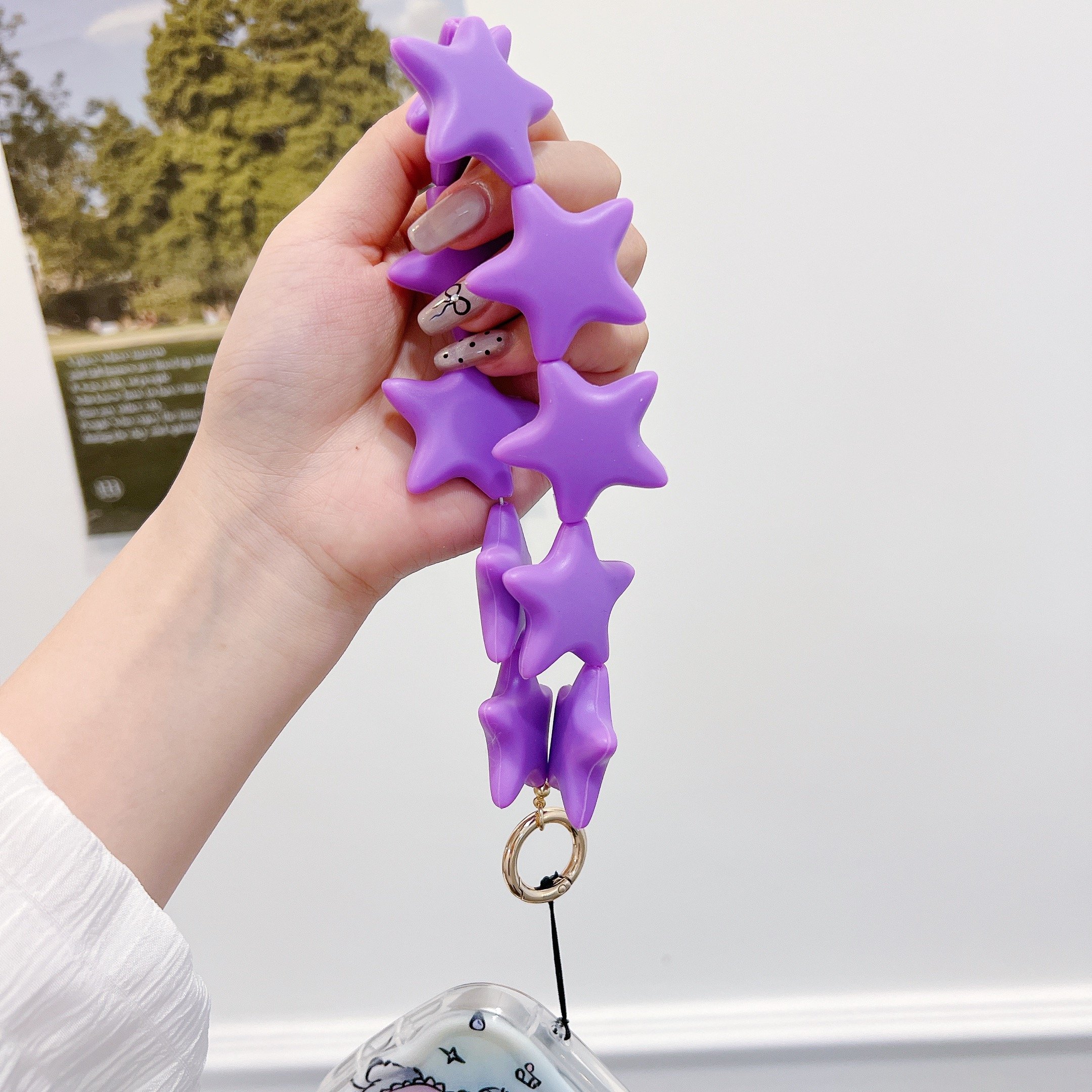 2024 New Chain Mobile Phone Chain Mobile Phone Lanyard Original Men's and Women's High-value Silicone Grade Keychain
