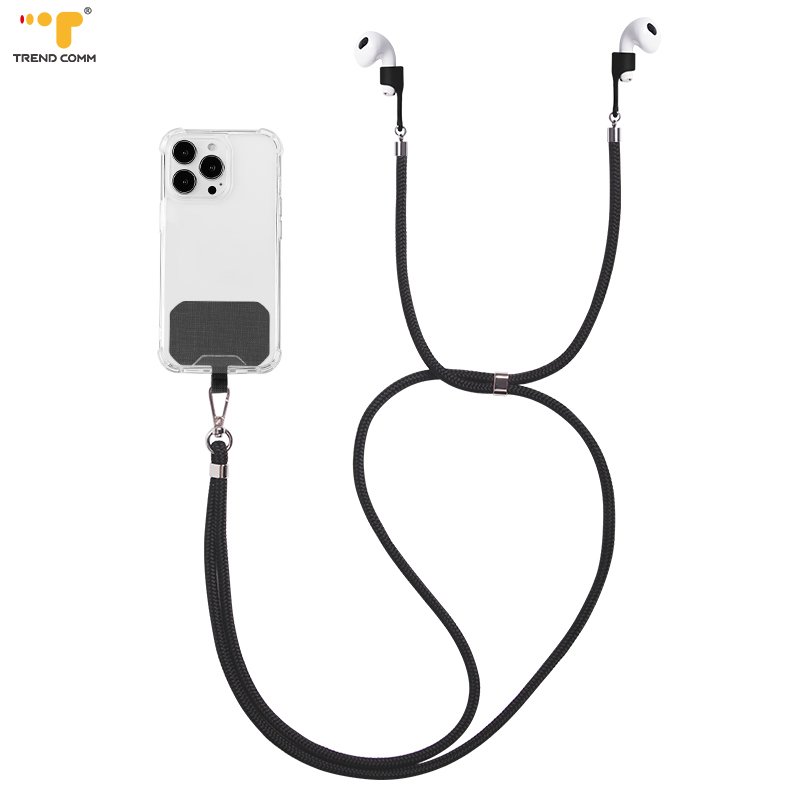Korean Charm Big Chunky Resin Chains Mobile Phone Lanyards 120CM For Airpods Neck Strap