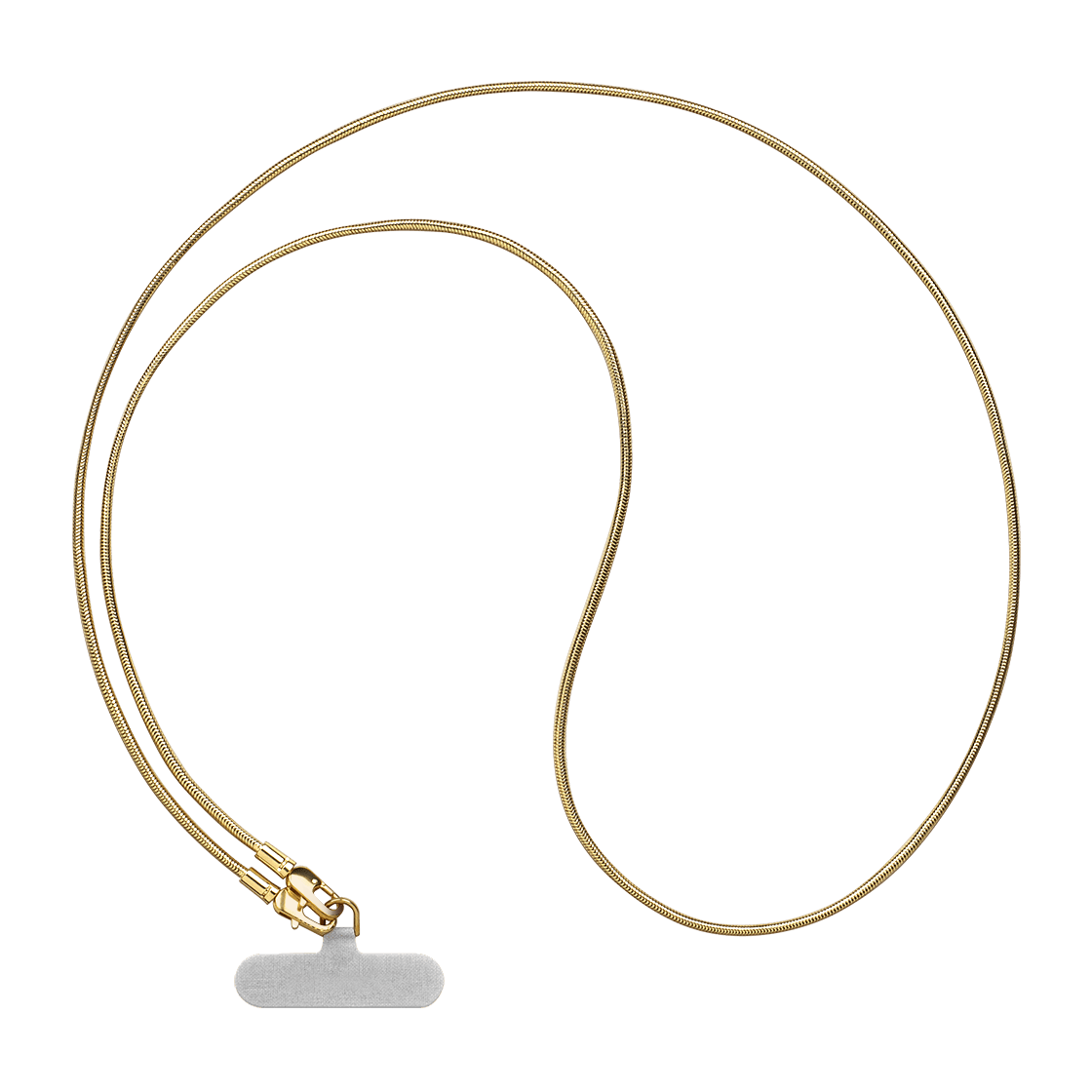 New snake bone chain mobile phone strap mobile phone lanyard long crossbody universal mobile phone case anti-lost chain