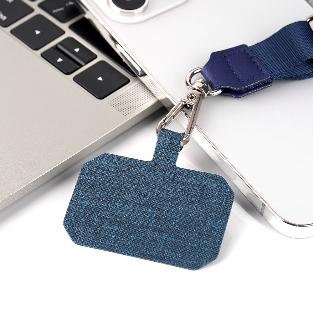 New Universal Thick Woven Custom Polyester Nylon Crossbody Patch Mobile TPU Phone Case Holder Strap Rope Cell Phone Lanyard