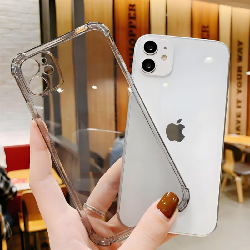 Full Body Protective Cover Soft TPU Clear Sublimation Cell Mobile Phone Case For iPhone 13 15 14 16 12 11 Pro Max 8 X Plus xr xs