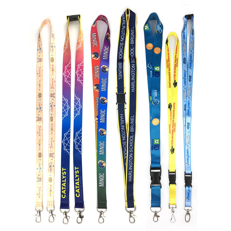 Neck Wrist Strap Rope For Mobile Cell Phone Id Card Badge Holder Woven Wholesale Lanyard