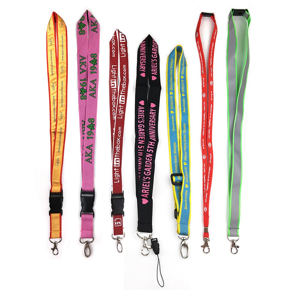Neck Wrist Strap Rope For Mobile Cell Phone Id Card Badge Holder Woven Wholesale Lanyard