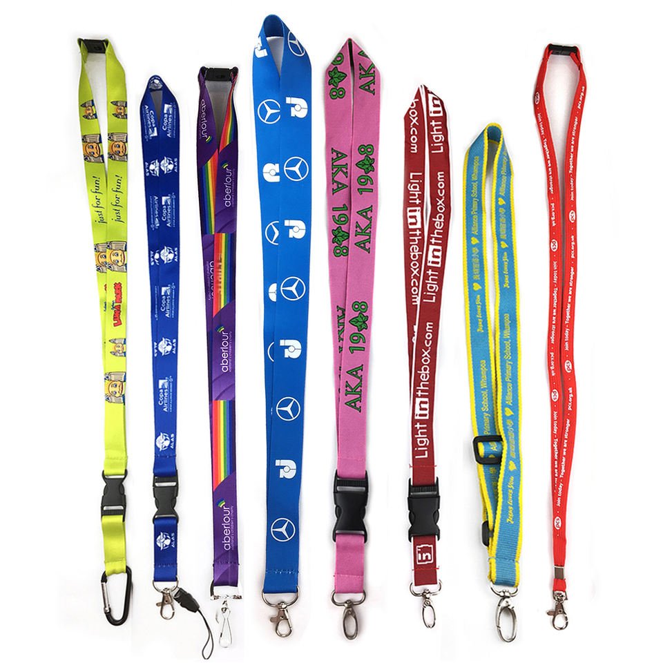Neck Wrist Strap Rope For Mobile Cell Phone Id Card Badge Holder Woven Wholesale Lanyard