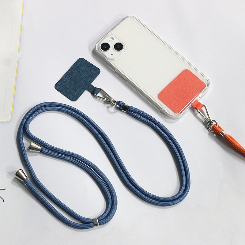 Custom Mobile Phone Accessories Universal Crossbody Necklace Patch Strap Tab Lasso Tether Cell Phone Case Lanyard For Iphone