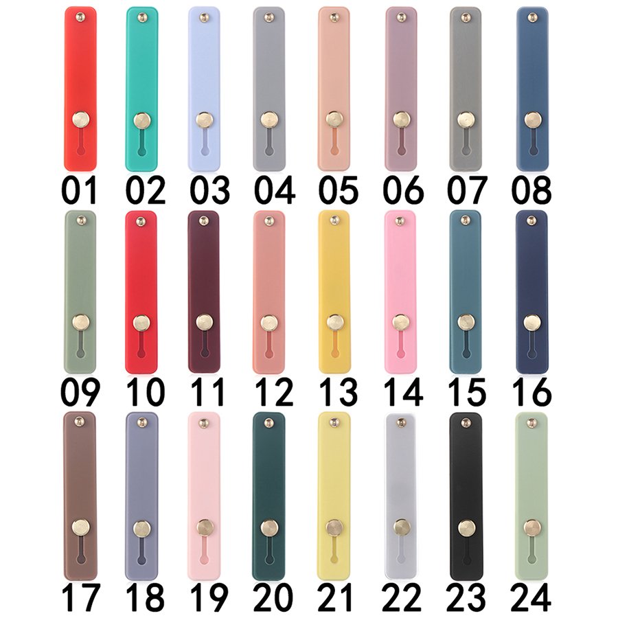 Silicone universal Phone Hand Band Holder Finger Ring Mobile Phone Strap Socket Holder Grip hand phone strap for Smartphone