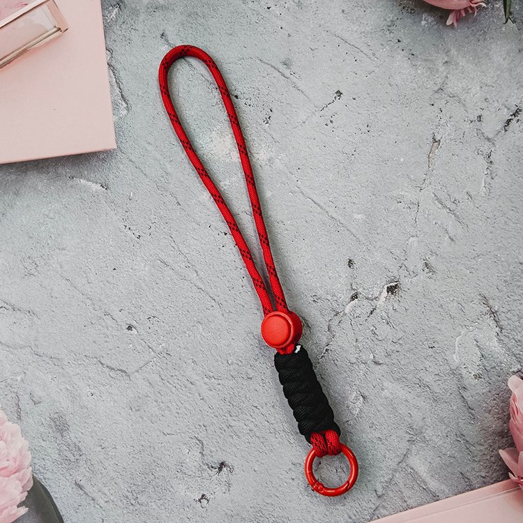 Wholesale Fashion Adjustable Sports Phone Backband Colorful Universal Neck Keychain Lace up Strap For Phone Cup Key