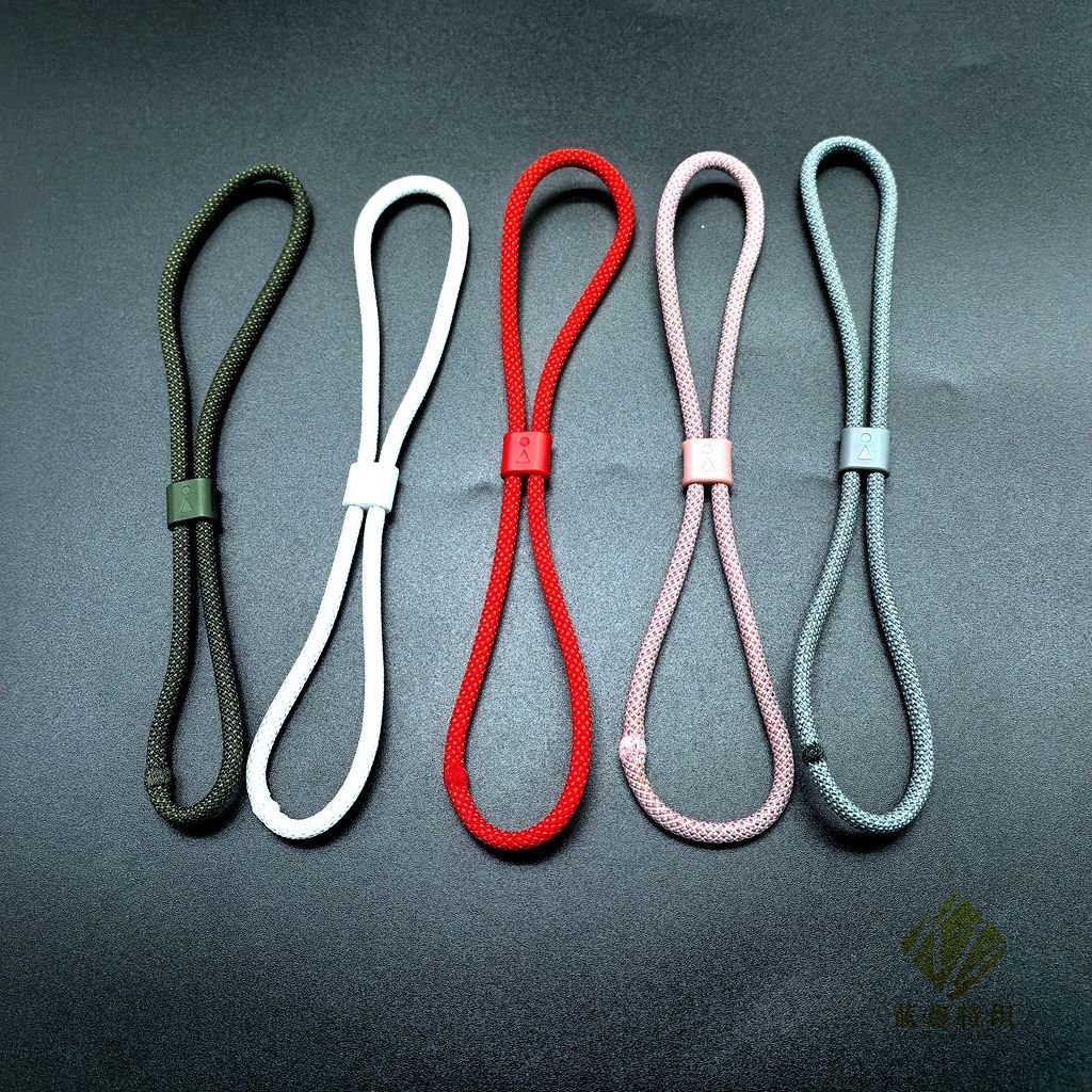Cute Mobile Phone Lanyard Hanging Decoration Mobile Cell Phone Round Rope Lanyard Soft Cameras Hand Strap Custom Package CN;GUA