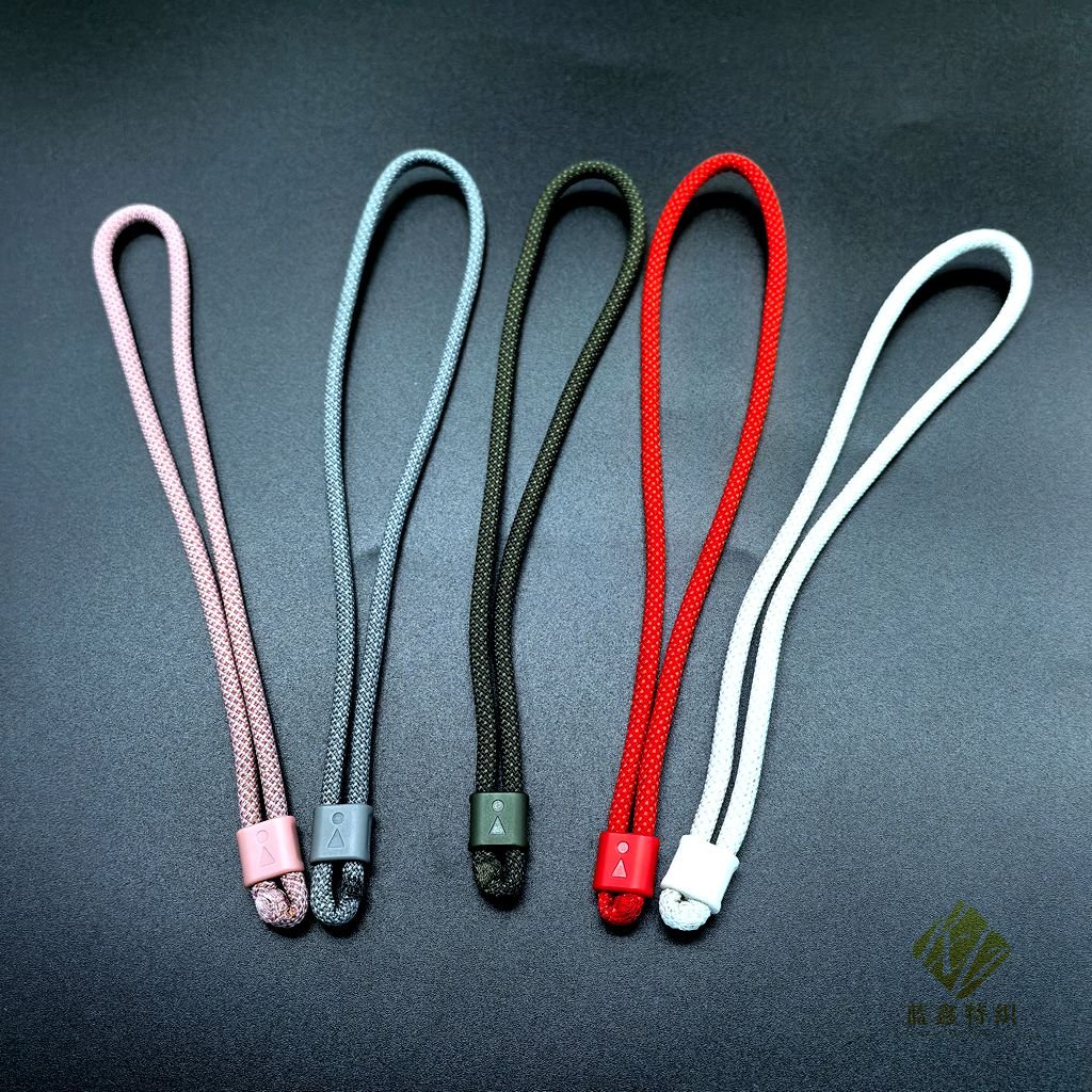 Cute Mobile Phone Lanyard Hanging Decoration Mobile Cell Phone Round Rope Lanyard Soft Cameras Hand Strap Custom Package CN;GUA