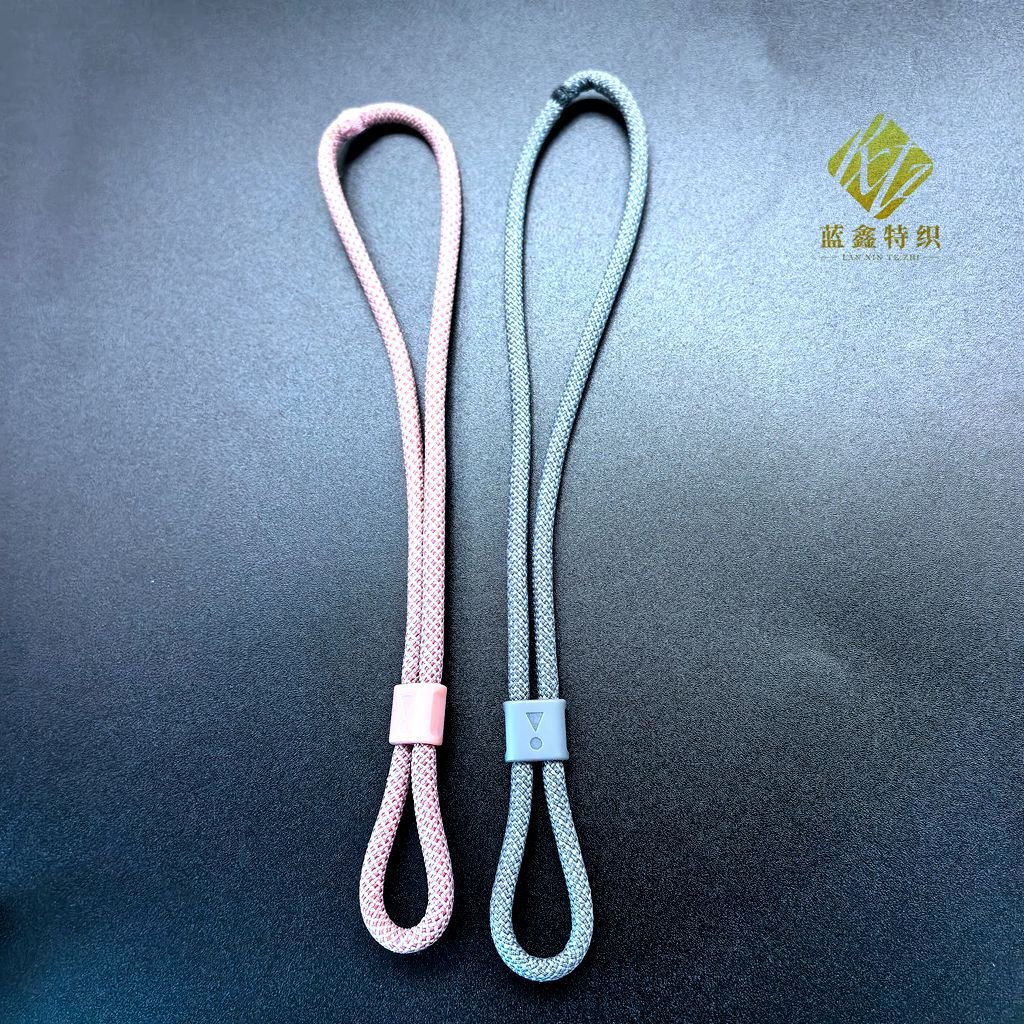 Cute Mobile Phone Lanyard Hanging Decoration Mobile Cell Phone Round Rope Lanyard Soft Cameras Hand Strap Custom Package CN;GUA