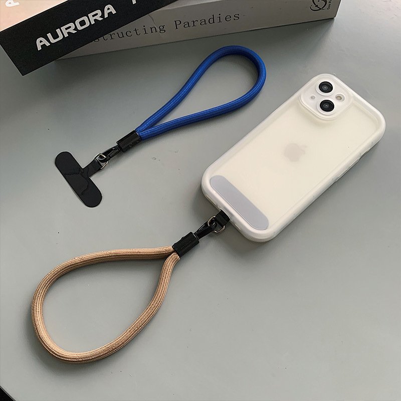 Custom New Mobile Phone Lanyard Adjustable Crossbody and Wrist Strap Universal Mobile Phone Strap with Patch