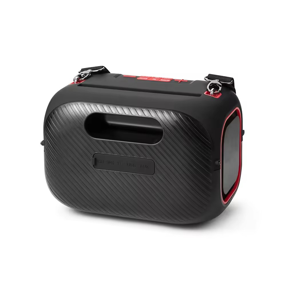 Hot Sale Portable HIFI Magic Voice Rechargeable Handfree 2 Mic Karaoke Support AUX TF Card Wireless Bluetooth Speaker 2400mah