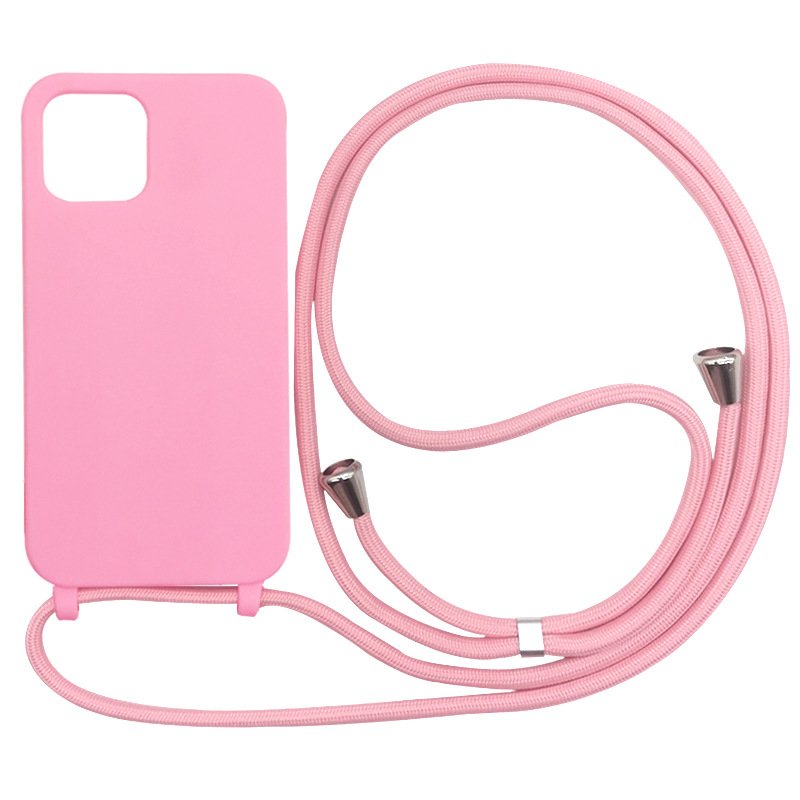 Geili Crossbody Necklace Phone Case For Iphone 14 12 11 Pro Xs Max Lanyard Tpu Case Cover With Cord Strap Rope