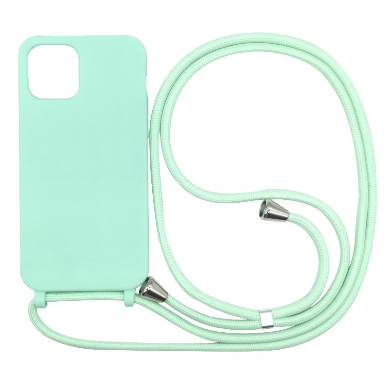 Geili Crossbody Necklace Phone Case For Iphone 14 12 11 Pro Xs Max Lanyard Tpu Case Cover With Cord Strap Rope