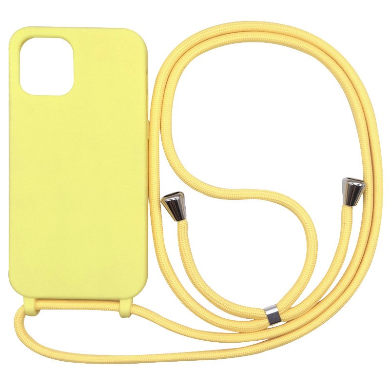 Geili Crossbody Necklace Phone Case For Iphone 14 12 11 Pro Xs Max Lanyard Tpu Case Cover With Cord Strap Rope