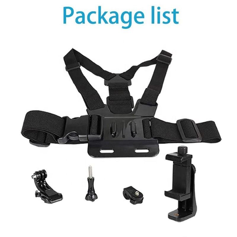 Outdoor Cell Phone Clip Action Camera China Good Quality Chest Mobile Phone Mount Hot Sale Wearable Strap Chest Phone Holder