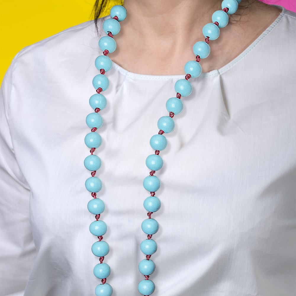 Wooden Beads Phone lanyard Universal Crossbody Tether Patch Mobile Cell Phone Lanyard Long Phone Straps