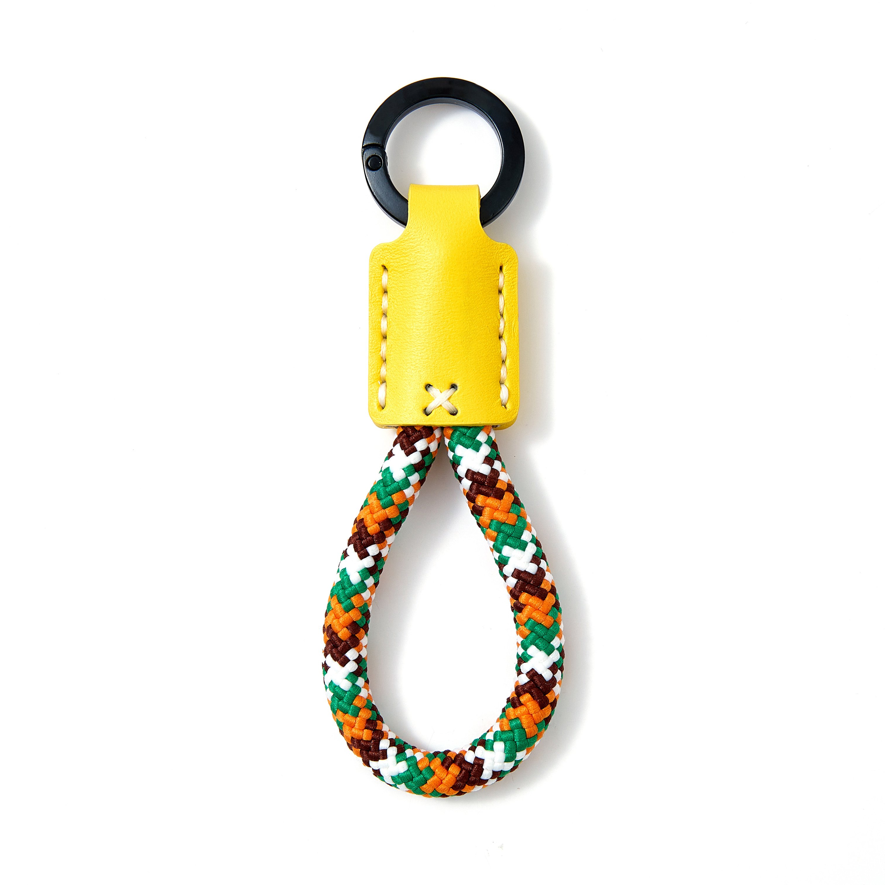 Handmade leather car key pendant mobile phone lanyard advanced mobile phone chain anti-lost car key chain
