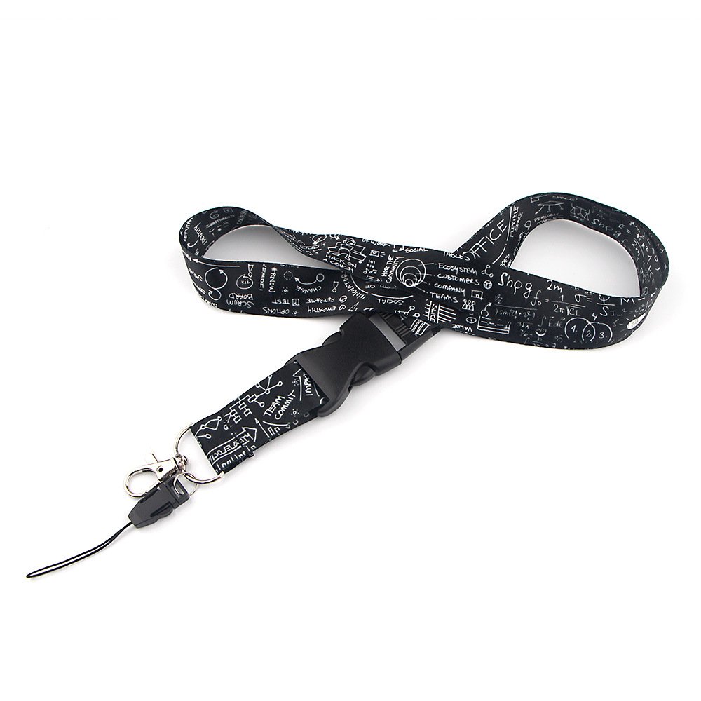 Chemistry The Periodic Table Key lanyard Pass Lanyard for Key ID Card Cell Phone Neck Straps Lanyard for Doctor and Nurse