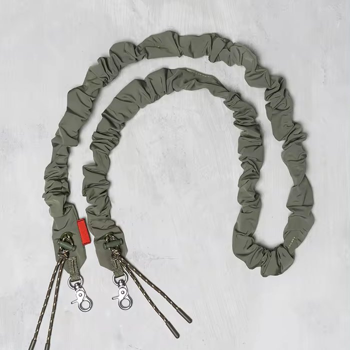 Elastic drawstring lanyard mobile phone strap trendy outdoor adjustable gift bag strap lanyard