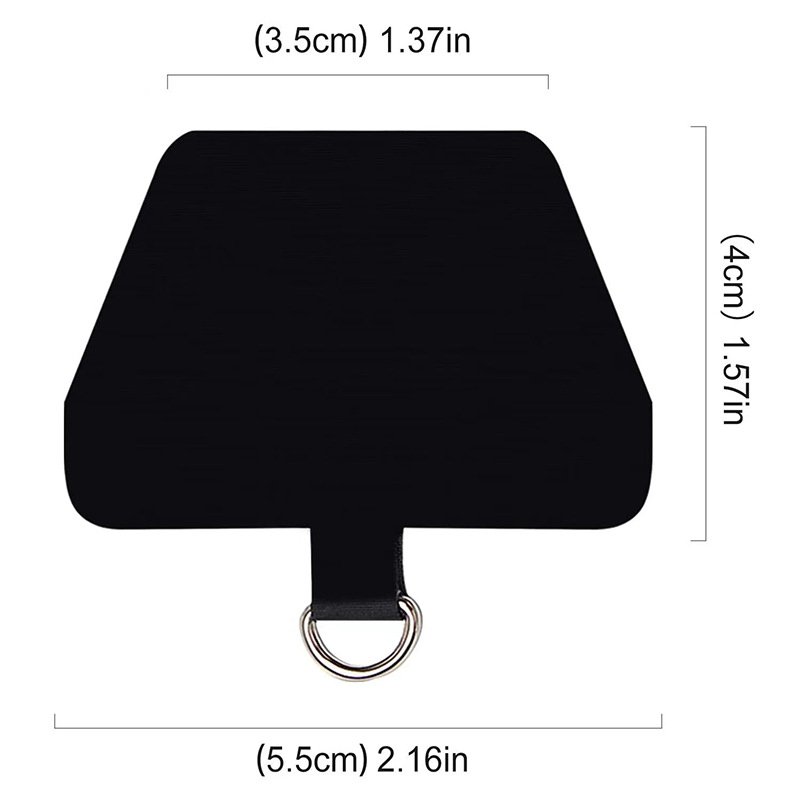 Hot selling Universal Phone Lanyard Patch For Mobile Phone Strap Anti-lost Fixed Card Shell Connection Pendant With Metal Buckle