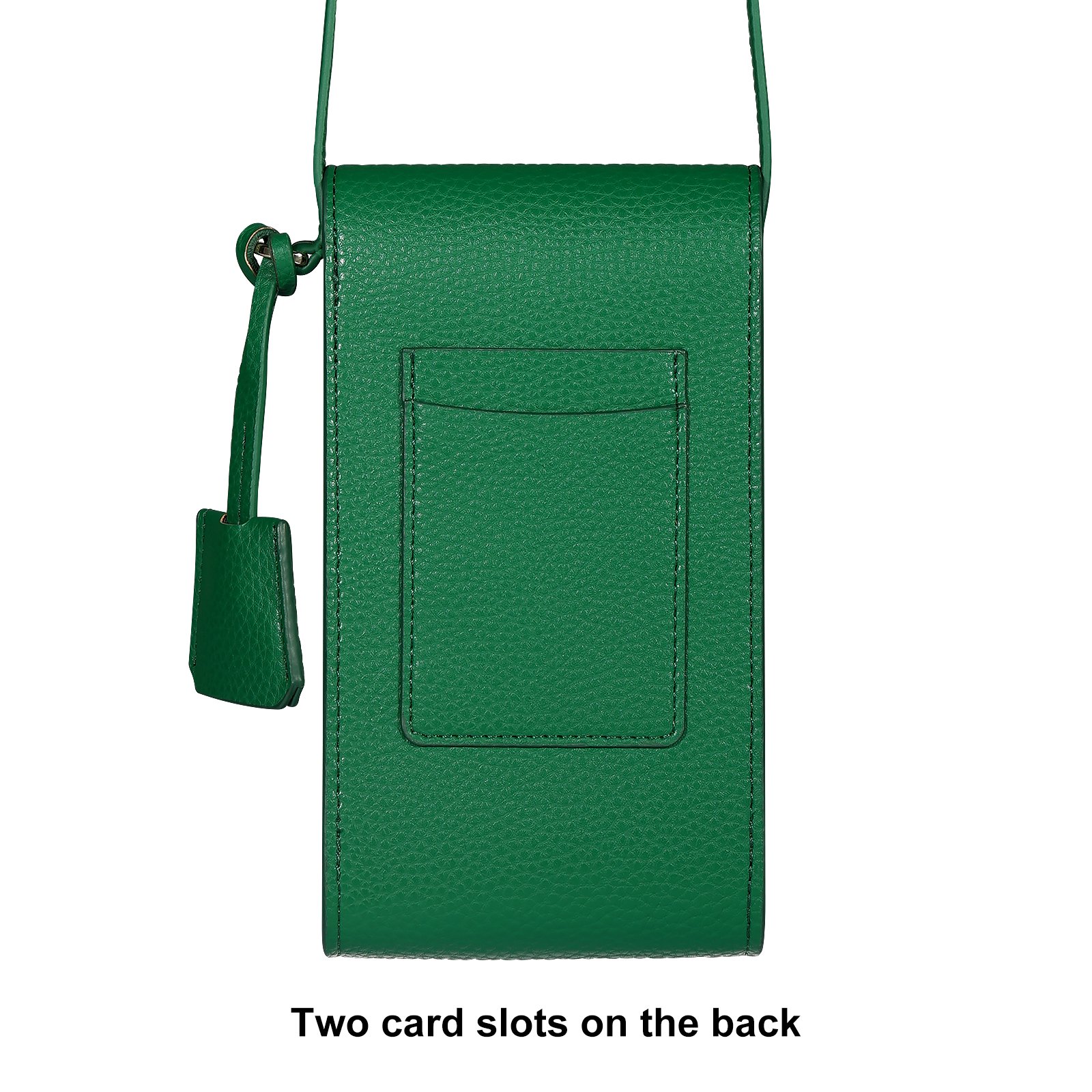 Hot Selling Small Ladies Cell Phone Crossbody Bag Wallet Brand Custom Lychee Pu Leather Wallet Mobile Phone Bag For iPhone 15 16