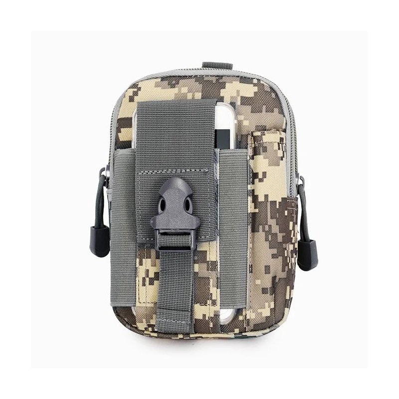 Men Outdoor Sport Tactical Pouch Belt Waist Pack Bag Phone Case Camping Climbing Running Hunting Small EDC Bags