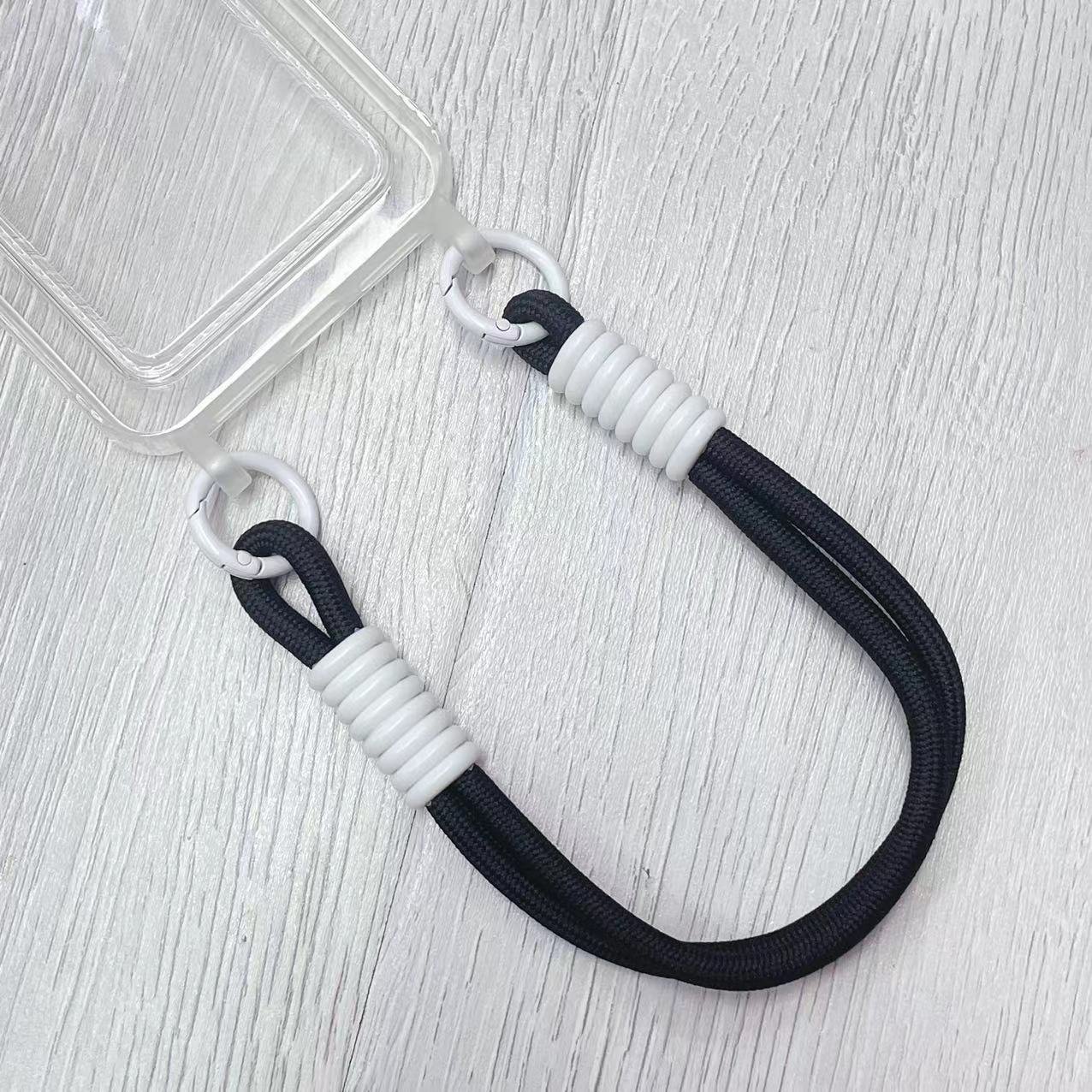 Custom Short Wrist Lanyard Keychain Hook Mobile Phone Wholesale Fashion Cell Mobile Phone Lanyard Straps Hand Wrist Lanyard