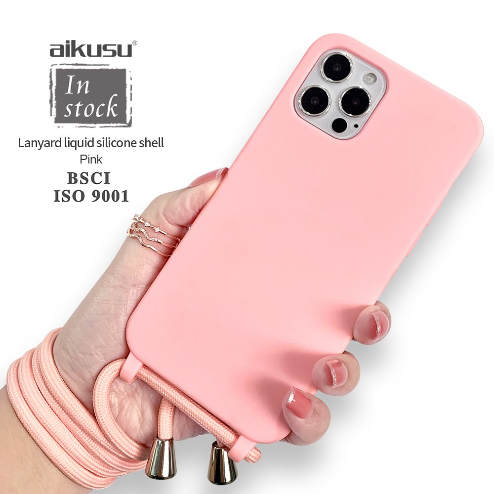 Clear Bumper Cross Body Key Chain Cell Phone Case With Lanyard Necklace Strap recycled Modular For iPhone 15 14 13 12 Pro max