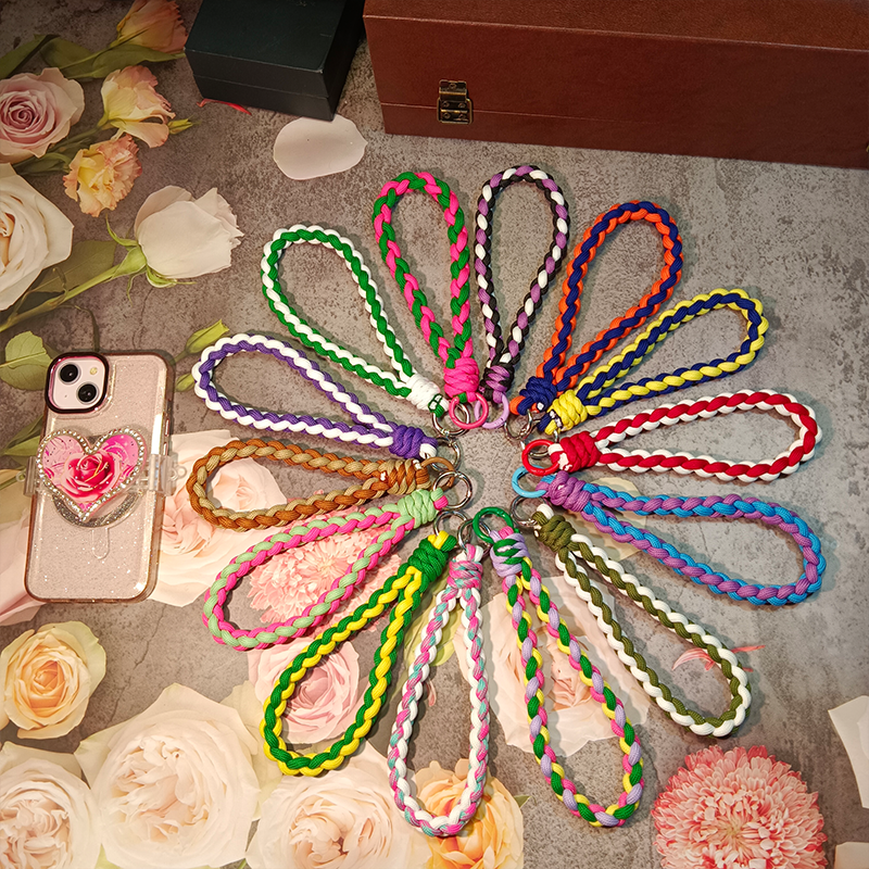 Mobile phone lanyard, wrist strap, short, sturdy, durable, simple, and thick lanyard, 18cm phone accessories