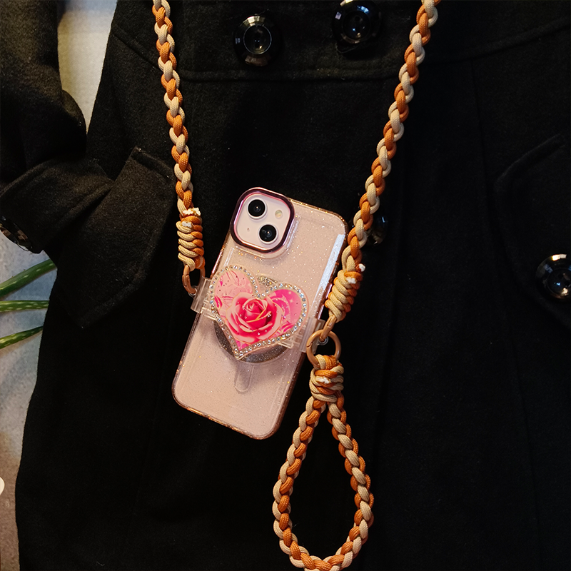 Mobile phone lanyard, wrist strap, short, sturdy, durable, simple, and thick lanyard, 18cm phone accessories
