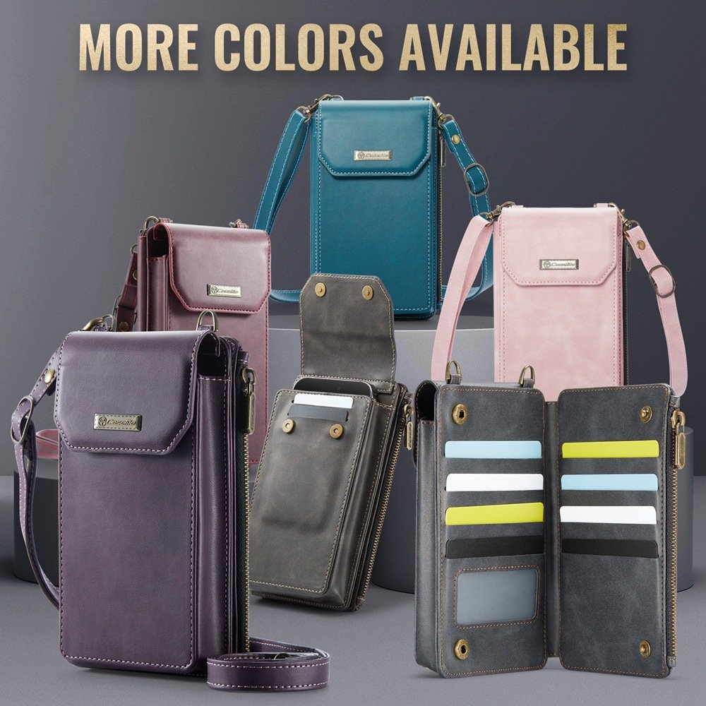 Hot selling Small Crossbody Cell Phone Bag for Women, RFID Blocking Shoulder Handbag Strap Wallet Purse with Card Slots