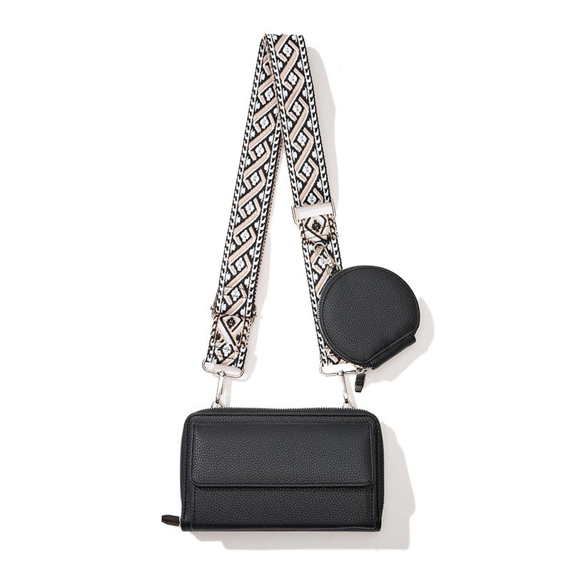 7 Colors Fashion Leather Messenger Bags Women Crossbody Wallet Card Mobile Phone Bag with Small Square Bags