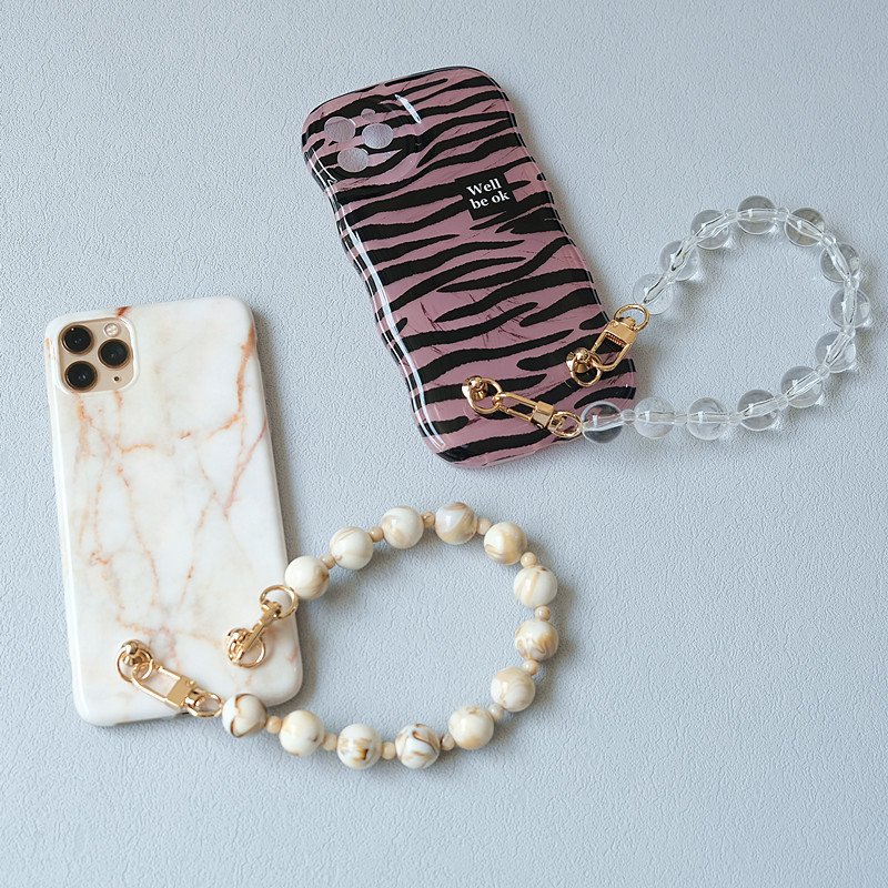 American acrylic bead chain Fashion candy color Bracelet Accessories Shoulder strap diagonal lanyard bag with resin long chain