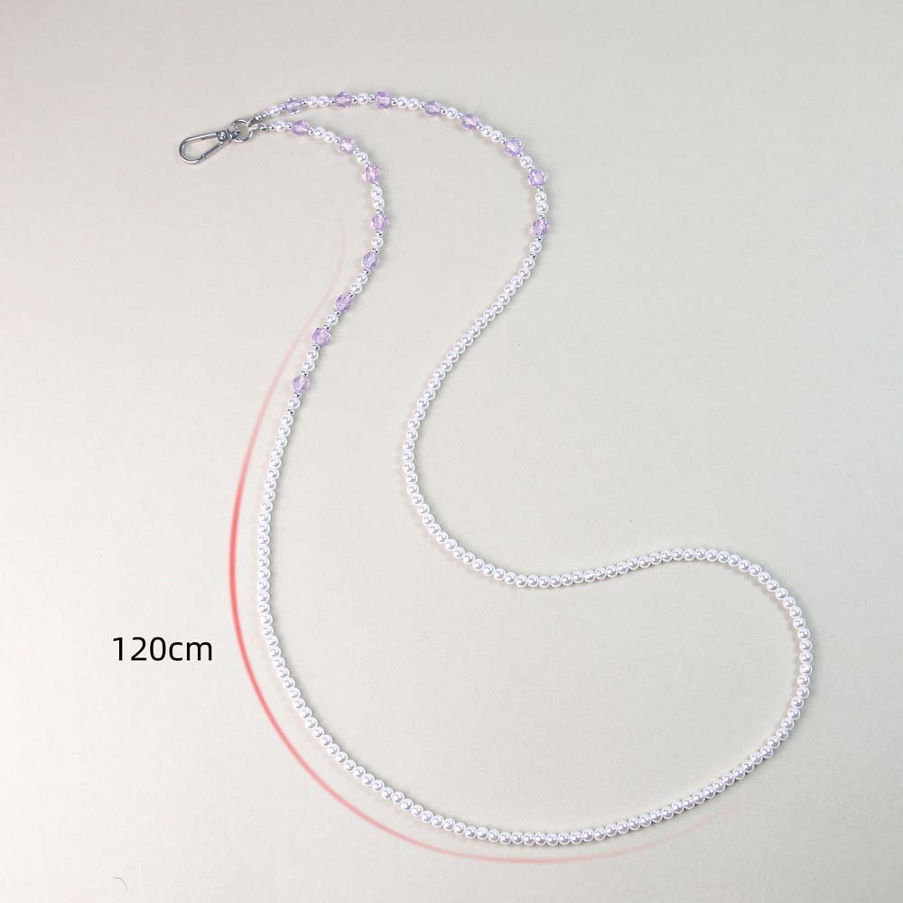 phone lanyards Handmade safety universal Tether patch luxury DIY charm chain Wrist Cross body Mobile Phone Straps