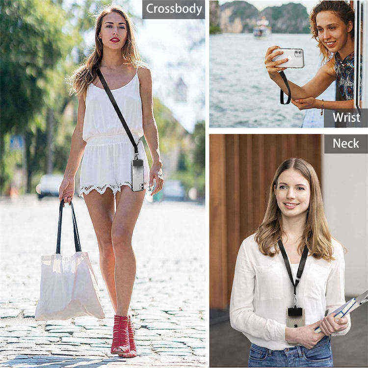 Custom Personalized Shoulder Adjustable Universal Cross Body Crossbody Cell Phone Strap Phone Lanyard