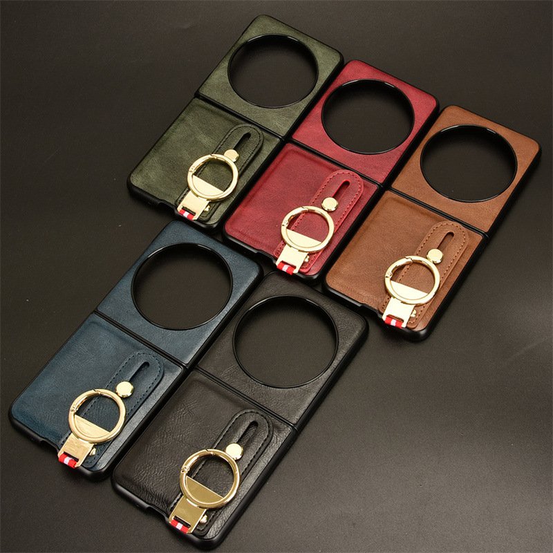 Trendy Phone Case for Tecno Phantom V Flip Luxury PU Leather PC Phone Cover with Bottle Opener Wholesale Price