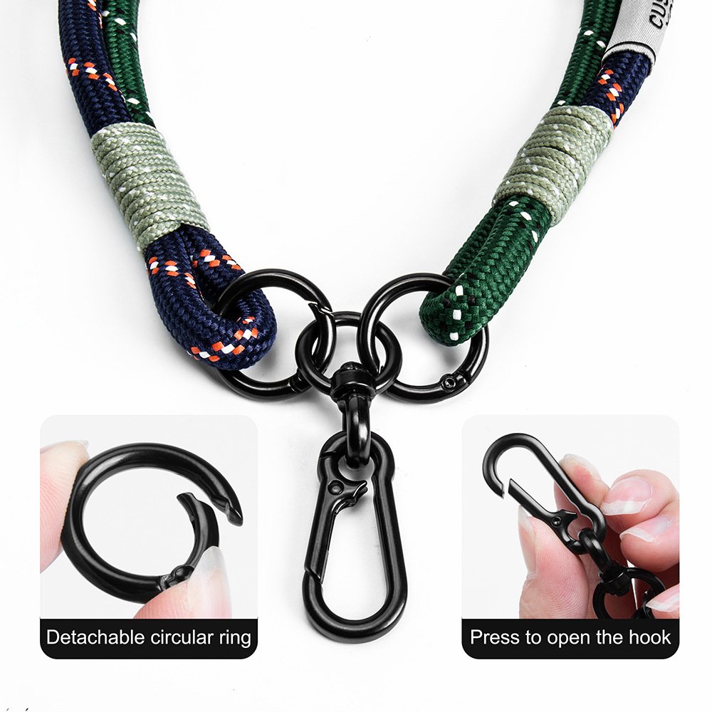 Personalized simple hand rope pendant mixed color double line hand rope braided wrist strap rope mix and match mobile phone lany