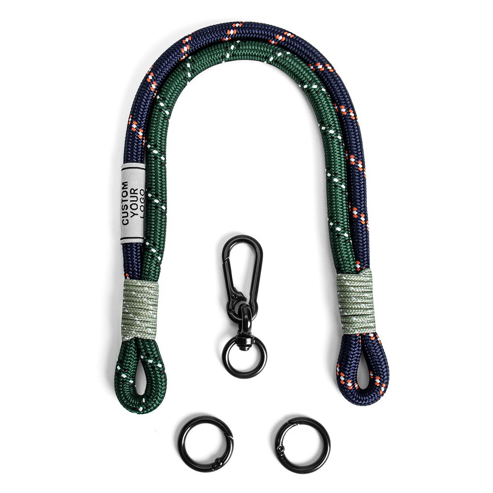 Personalized simple hand rope pendant mixed color double line hand rope braided wrist strap rope mix and match mobile phone lany