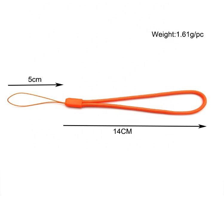 short lanyard key chain, Nylon Plastic Wrist Hand Lanyard Strap for Mobile Cell Phone Camera USB Disk Key Straps rope