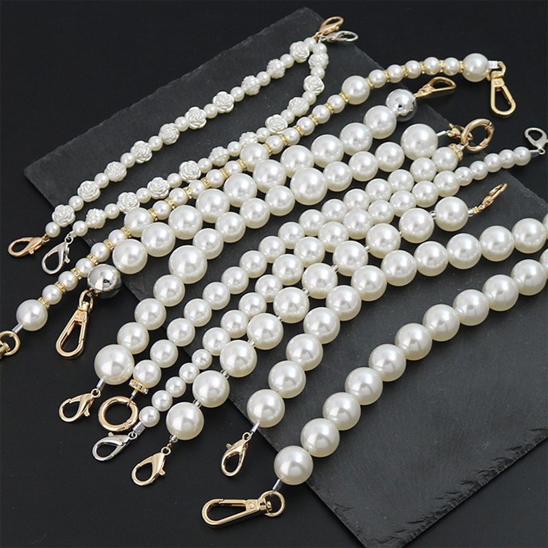 Quality Pearl Bag Phone Case Chain Accessories Hand-Held Bag Strap Short Long Pearl Mobile Phone Chain Crossbody Necklace