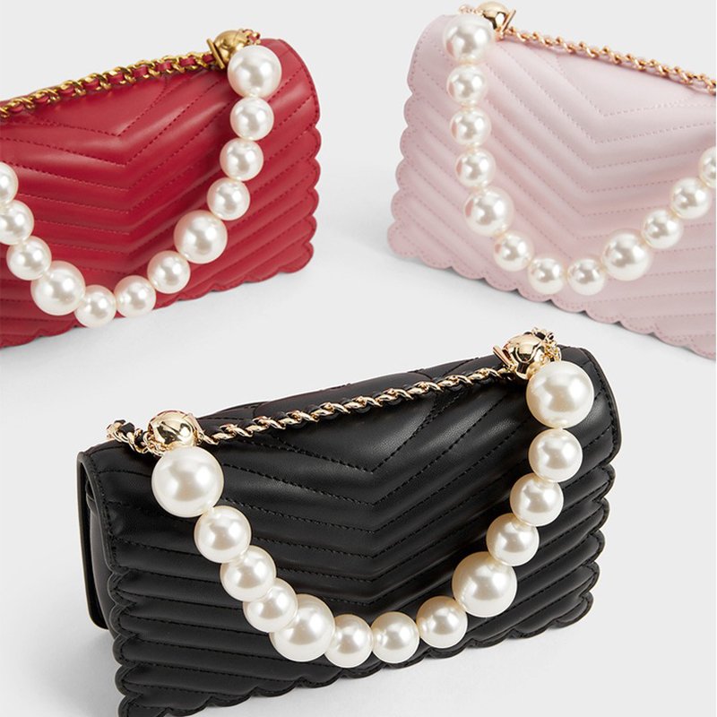 Quality Pearl Bag Phone Case Chain Accessories Hand-Held Bag Strap Short Long Pearl Mobile Phone Chain Crossbody Necklace