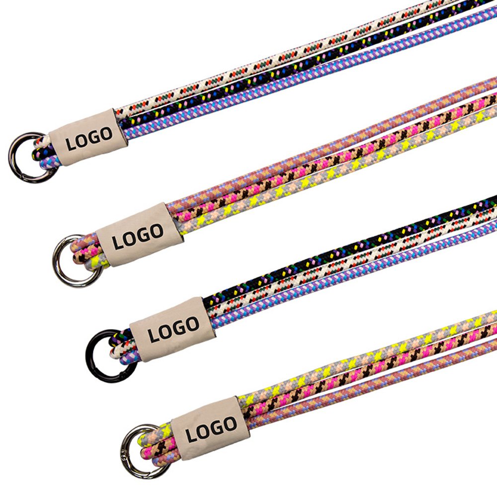 Multi-Stranded Round Strap Prevent Loss Mobile Phone Case Lanyard Universal Strap Rope