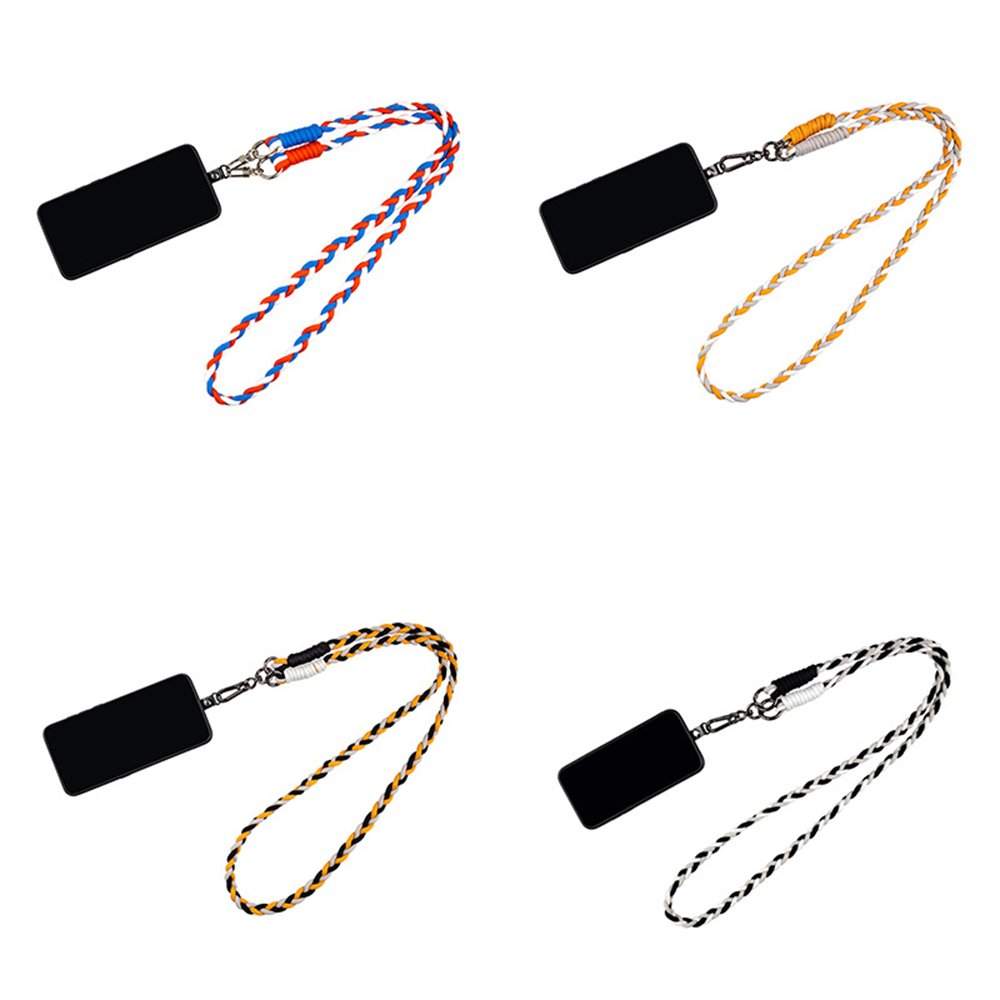 Multi-Stranded Round Strap Prevent Loss Mobile Phone Case Lanyard Universal Strap Rope