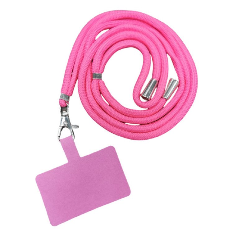 Universal Mobile Cell Phone Lanyard For All Mobile Smartphone Adjustable Nylon Neck Crossbody Strap Tether Patch customization