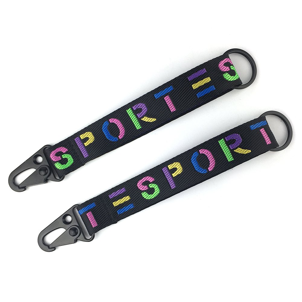 Wholesale wristlet strap Lanyard Key Chain Holder Lanyard Cool Short Lanyard for Car keys