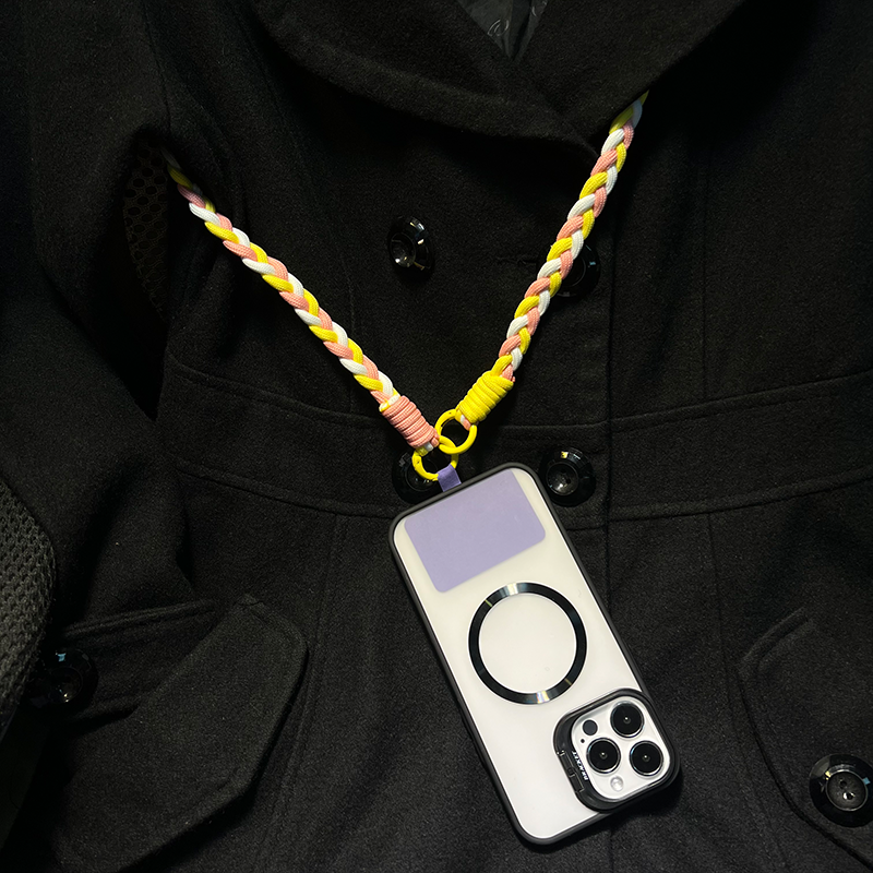 mobile phone lanyard, simple and creative weaving rope, universal female personality rope, mobile phone accessories