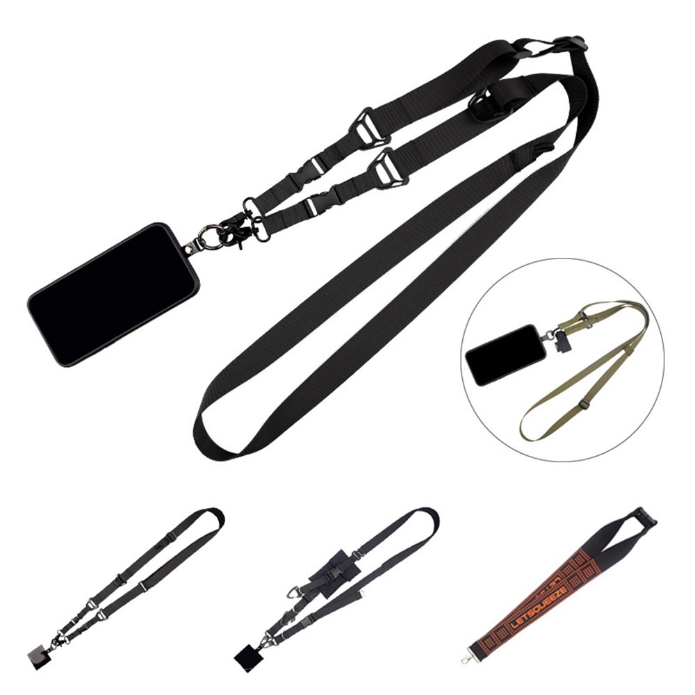Wholesale Mobile Phone Lanyard Custom Neck Mobile Phone Strap Camera Strap Clip Originality Detachable Mobile Phone Chain