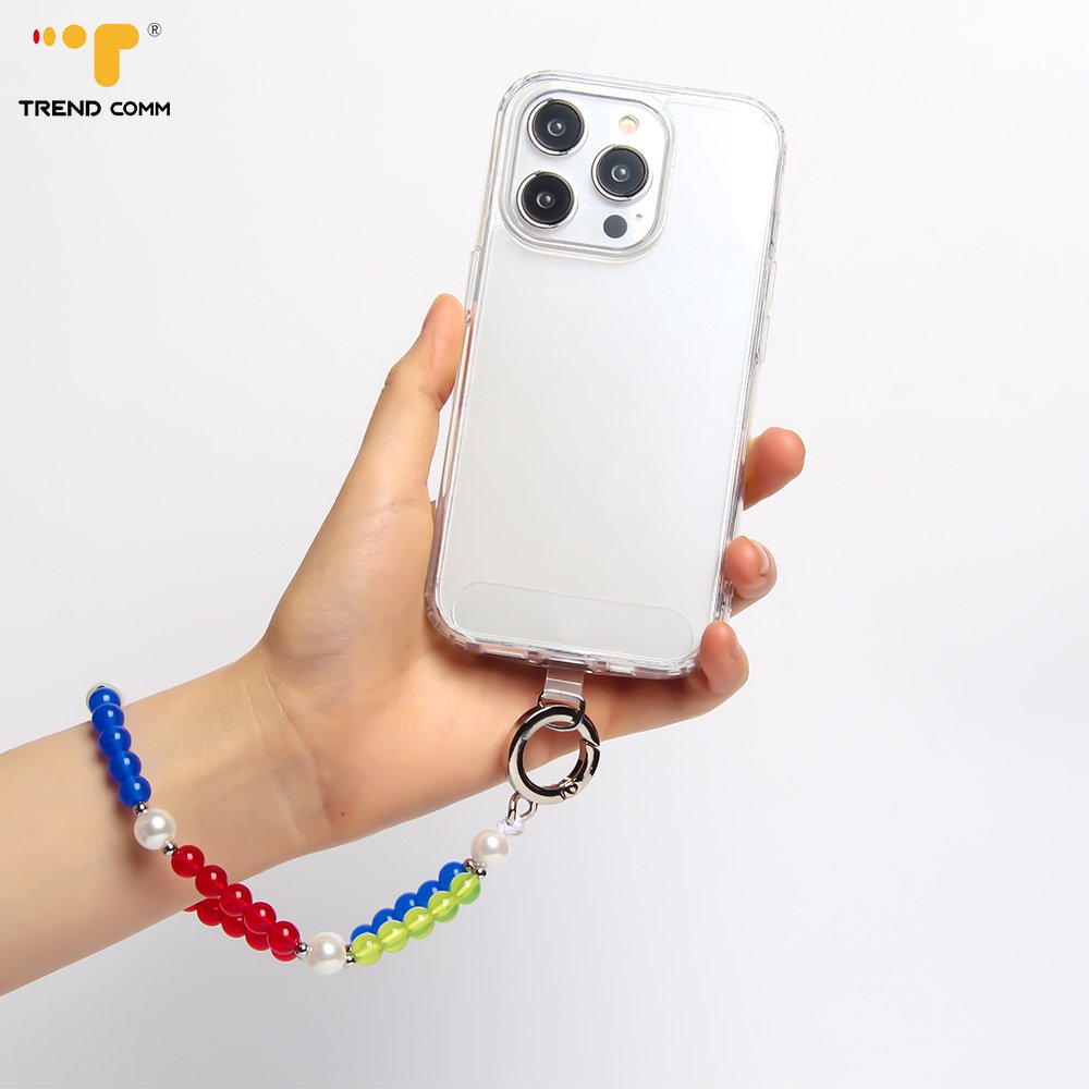 Universal Lovely Phone Chain for Hanging Beaded Bracelet Phone Charm Chain Anti-drop Wrist Strap for Girls